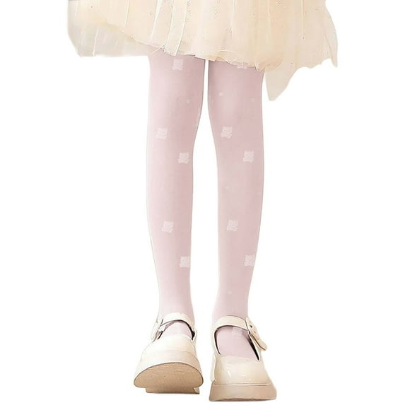 Girls Summer Tights Soft Dance Pantyhose Thin Non Run Bear Pattern Comfortable Stretchable Light Sweatpants Kids Winter Clothed for Girls Girl Size 14 Clothes Pants for Girl Girls Winter Outfits