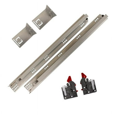 15 in. Soft Close Full Extension Undermount Drawer Slides 6 Pair