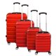 thumbnail image 4 of Set de 4 Maletas de Viaje Travel Elite Rojo G (25 kg) M (20 kg) C (10 kg) Carry On (8kg), 4 of 10