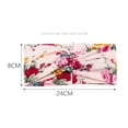 thumbnail image 2 of Ladies Bandana Turban Hair Band Stretch Elastic Headband Wide Hairband Head Wrap 1, 2 of 8