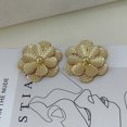 thumbnail image 2 of Gold Earrings Statement Quality Earrings for women Gold Jewelry for women Chunky Earrings Fashion Jewelry Gifts[n883], 2 of 2