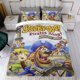thumbnail image 4 of Scooby-Doo Piratas Conjunto de sábanas temático, trío de piezas, cómodo y amigable con la piel, diseño único, regalo de decoración para el hogar para familiares, amigos y fans, 90 cm * 190 cm, 4 of 6