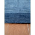 thumbnail image 3 of Rugsotic Carpets Handmade Rugs Hand Knotted Loom Rectangle 6'x9' Blue Wool for Indoor Use, 3 of 7