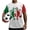 Italy Flag, variant on Spain Flag Football Jersey for Men & Youth Sport Shirts Crew Neck Short Sleeve Top Elastic Quick Dry Mens Soccer Training Uniforms Regular Fit S-4XL