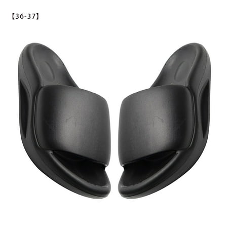 

Elenxs 1 Pair Slipper Non-Slip Unisex Shower Slipper EVA Open Toe Shoes Bathroom Beach Colored Shoes