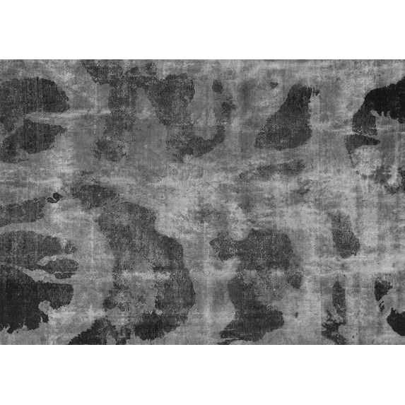 Ahgly Company Indoor Rectangle Persian Gray Bohemian Area Rugs, 5' x 8'