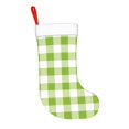 thumbnail image 2 of Naloa White Green Plaid Christmas Stockings Decorations, Xmas Ornaments, DIY Personalized Farmhouse Decor for Home Family Party Tree, 2 of 7