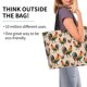 thumbnail image 2 of Fotbe Rooster Bolsa Tote Estética de Lona con Estampado para Mujer - Bolsa Reutilizable de Hombro Casual para Vacaciones, Compras, Trabajo y Gimnasio, 2 of 8