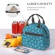thumbnail image 5 of Disketp Sea Turtle Lonchera Térmica para Mujer y Hombre, Bolsa de Almuerzo Reutilizable e Impermeable para Trabajo, Viajes y Picnic, 5 of 7
