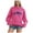 Hot Pink, variant on WENWU Hoodies Sweatshirt for Women Long Sleeve Hoodie Pullover Hoodies for Women Cute Hoodies Black Sweatshirt Womens Winter Tops Street Style Clothes