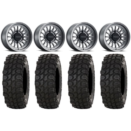 Method 411 15 Wheels Ti (4+3) 35 XComp ATR Tires Polaris RZR XP 1000 / PRO XP / Ranger XP 900/1000 Method 411 15 Wheels Ti (4+3) 35 XComp ATR Tires Polaris RZR XP 1000 / PRO XP / Ranger XP 900/1000