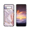 thumbnail image 1 of Compatible with LG Q51 Phone Case, Marble-Custom20 Case Men Women, Flexible Silicone Shockproof Case for LG Q51, 1 of 1