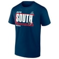 thumbnail image 2 of Men's Fanatics  Navy Houston Texans 2024 AFC South Division Champions Big & Tall Conquer T-Shirt, 2 of 4
