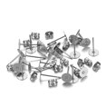 thumbnail image 1 of Earring Stud Base Multi Stainless Steel Accessories Personality Ear Pins Setting Decorations Wear DIY Jewelry Making Tool Steel Color 6mm, 1 of 7