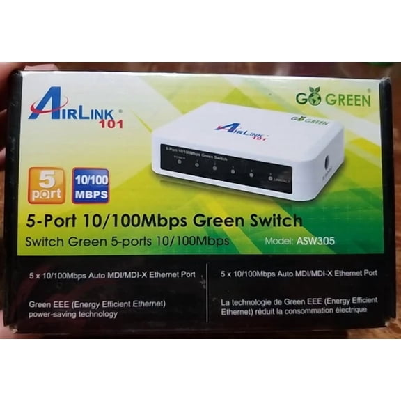 RHEA- Airlink (Asw305) 5-Ports Switch