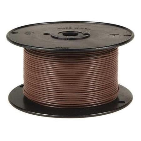 WirthCo Primary Wire 81116 1 Conductor; Multi-Strand; 20 Gauge; Brown; 100 Foot Spool; PVC Insulation/Copper Conductor