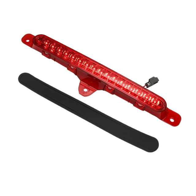Luz de freno LED de tercera para Ford para Mustang 2010-2014, carcasa de plástico impermeable roja
