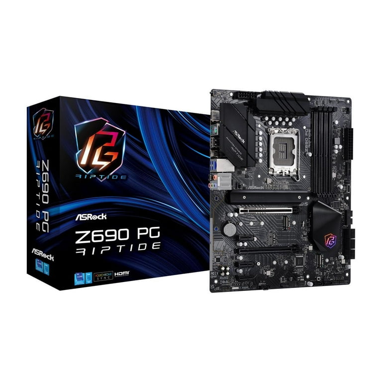 ASRock Z690 PG Riptide Gaming Motherboard, LGA 1700, Intel Z690 