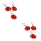 thumbnail image 3 of Advancent 1 Juego de ganchos para cortina de ducha, accesorios, colgadores de fijación profesionales, barra de modelado de rosas de resina, accesorio de Rojo 3 piezas 2piezas Advancent CBP463770, 3 of 6