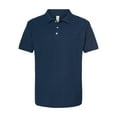 thumbnail image 5 of Tultex Men’s Sport Pique Polo Shirt, Short Sleeve, 50/50 Cotton-Polyester, Navy, 1-Pack, S-2XL, 5 of 7