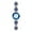 Mermaid Blue, variant on BS New Watch Sequined round Mermaid Blue Women's Watch Quartz Watch Popular Fashion New Korean Style