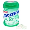thumbnail image 3 of Mentos Gum Pure Fresh Spearmint Sugar Free Chewing Gum Bottle 70g, British Import (Pack of 6), 3 of 4