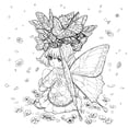 thumbnail image 4 of Pop Manga Flights of Fancy Coloring Book, 80 pages (Paperback), 4 of 5