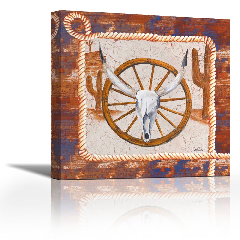 Western Art II Contemporary Fine Art Giclee on Canvas Gallery Wrap