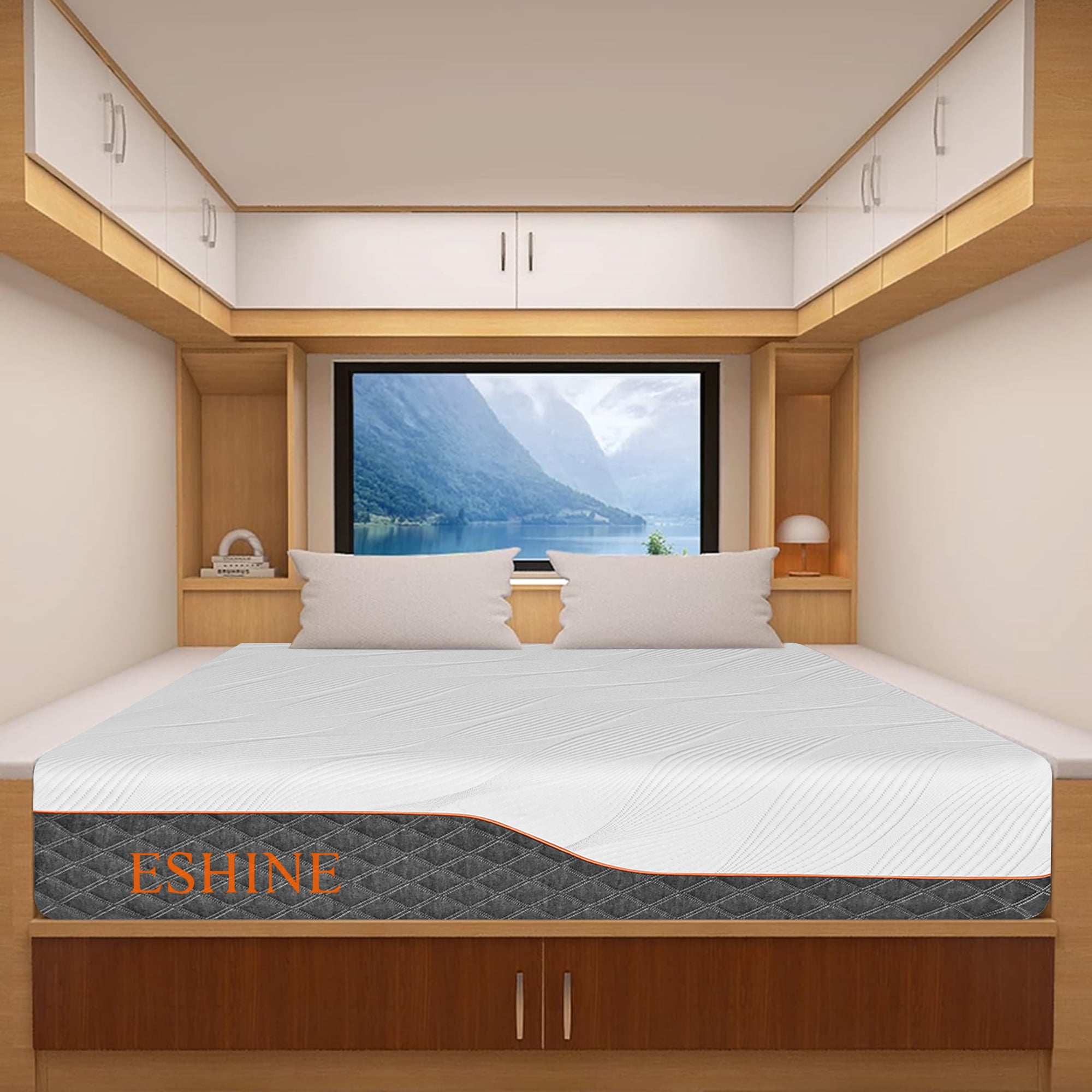 ESHINE Adult 10 inch Shock-Absorbing Queen Medium Hybrid Mattresses