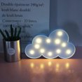 thumbnail image 4 of Luz De Noche Led Con Forma De Nube, Lámpara De Noche Blanca Cálida, Lámpara De Mesa Con Pilas Para Decoración De Fiesta De Año Nuevo De Navidad Vogacara HA018098-00, 4 of 6