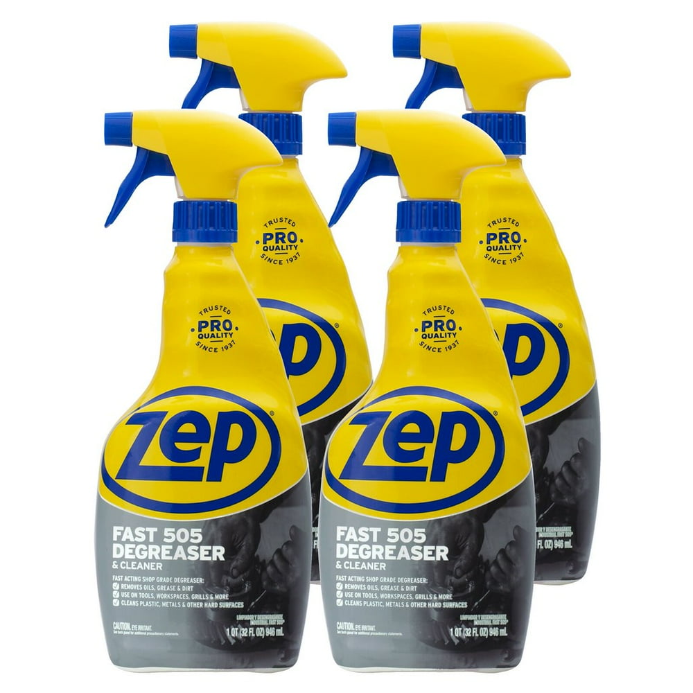 Zep Fast 505 Cleaner & Degreaser 32 Ounces ZU50532 (Case of 4