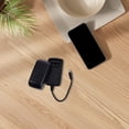 thumbnail image 4 of LNGOOR Portable Safe Box Disguised as Charger Plug for Home Security Black Plastic Hidden Storage Container 5.1x2.4x1.2 inches, 4 of 8