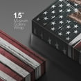 thumbnail image 4 of wall26 Canvas Print Wall Art Wood Panel Effect American Flag Vintage Retro Boxing Gloves Sports Fitness Photography Realism Decorative Scenic Multicolor for Living Room, Bedroom, Office - 32x48, 4 of 5