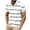 White, variant on UVEASISHA Men's Quarter Zip Golf Shirts,1/4 Zip Shirts for Men Short Sleeve Golf Band Collar Summer T-Shirt Striped Fashion Muscle Tees,White XL