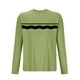 thumbnail image 3 of Blusas y camisas de manga larga con cuello redondo para hombre, deportivas, fitness, hogar, pijamas estampados, camiseta de manga larga con cuello redondo, blusa de poliéster para hombre, 3 of 3