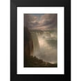 thumbnail image 2 of Ferdinand Richardt 16x24 Black Modern Framed Museum Art Print Titled - Niagara&nbsp;Falls (ca.&nbsp;1860), 2 of 5