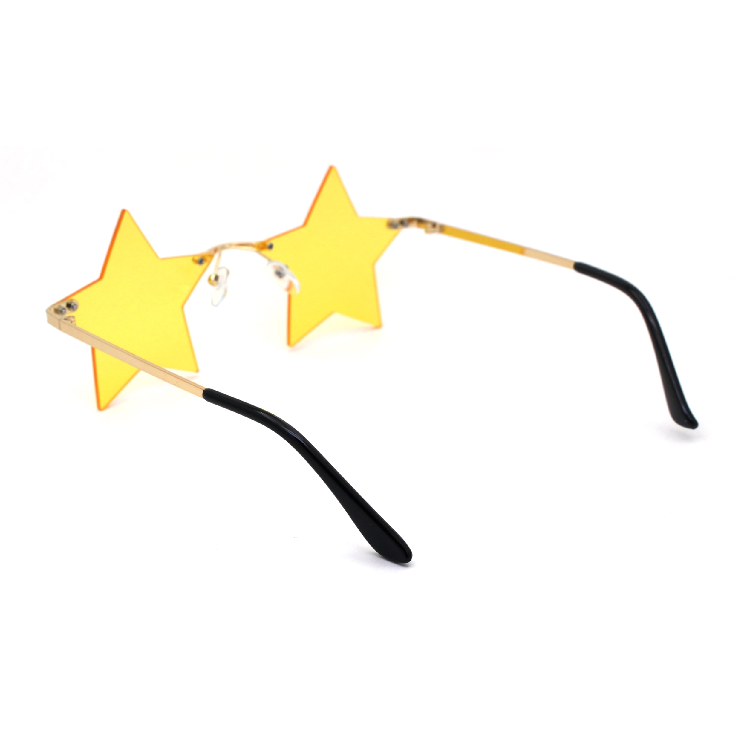 Pentagram Eyewear Star Shape Sun Glasses Party Glasses Rimless Sunglasses |  eBay