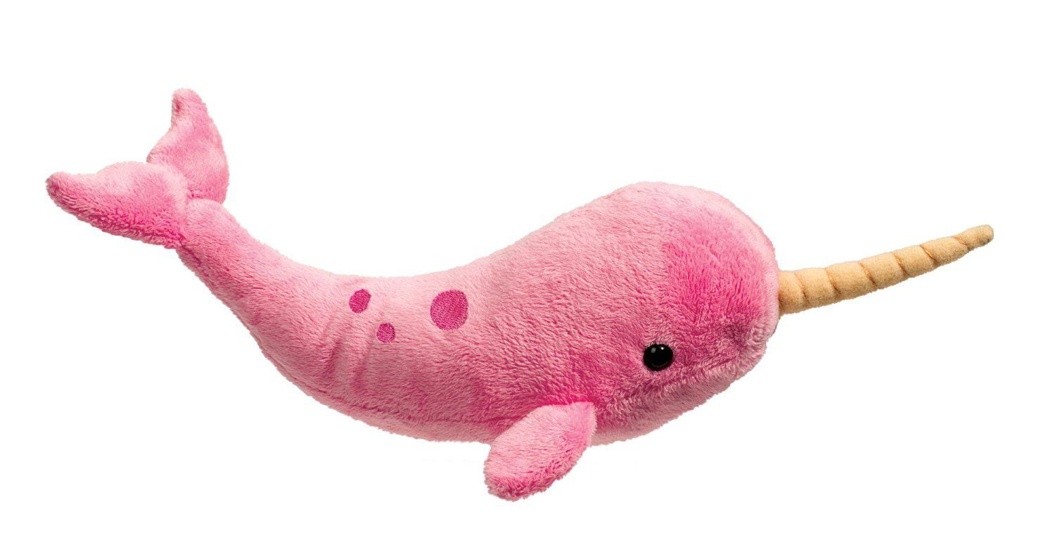 Spike Blue Narwhal Plush Stuffed Animal 15" Douglas Cuddle Toys 4129 Ages 24mth for sale online