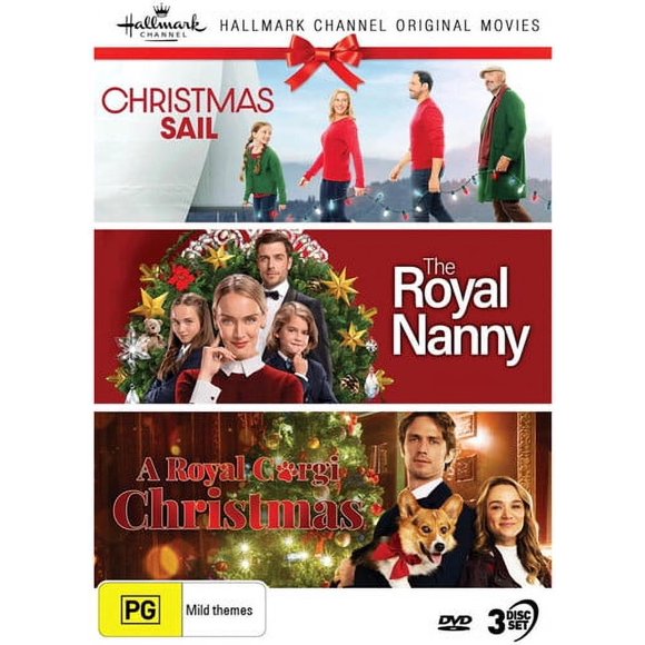 Hallmark Xmas Collection 29 (Christmas Sail / The Royal Nanny / A Royal Corgi Christmas) - NTSC/0