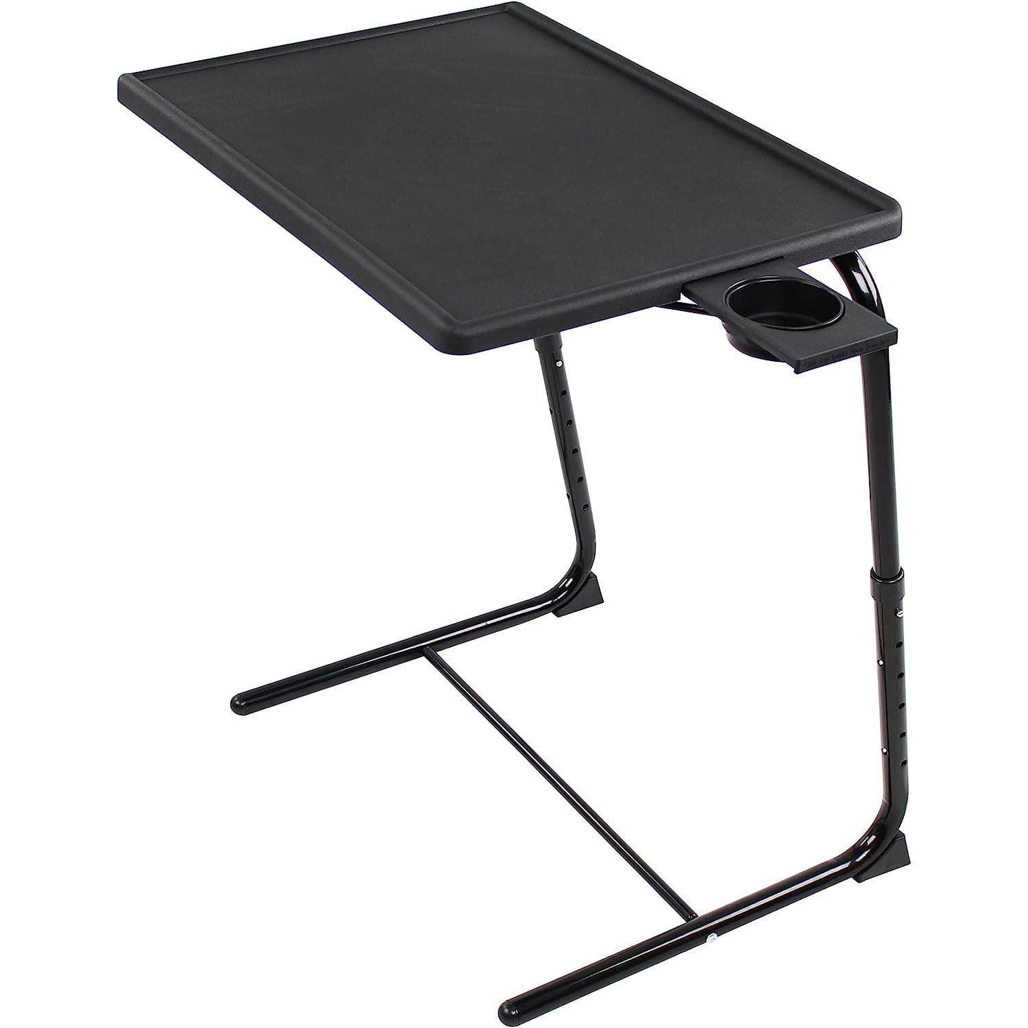 WBTAYB Adjustable TV Tray Table Foldable Table Personal Folding Table