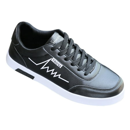 

Puawkoer Casual Shoes Non-slip Mesh Shoes Sports Fabric Breathable Warm Trainer Shoes Men Men Men s