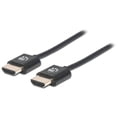 thumbnail image 1 of Cable de video ultradelgado Manhattan HDMI M - M de 1.8m. Manhattan 394369, 1 of 5