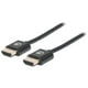 thumbnail image 1 of Cable de video ultradelgado Manhattan HDMI M - M de 1.8m. Manhattan 394369, 1 of 5