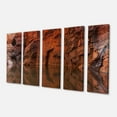 thumbnail image 2 of Reflets de Mur Rocheux dans une Gorge - Impression sur Toile Paysage, 2 of 3