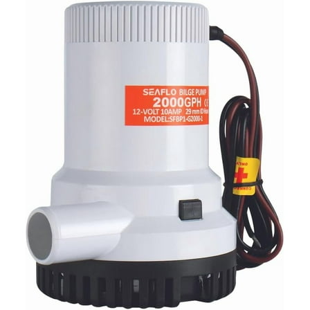 SEAFLO 01-Series 24v 2000 GPH Bilge Pump