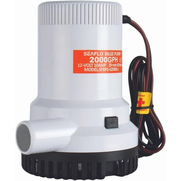 SEAFLO 01-Series 24v 2000 GPH Bilge Pump