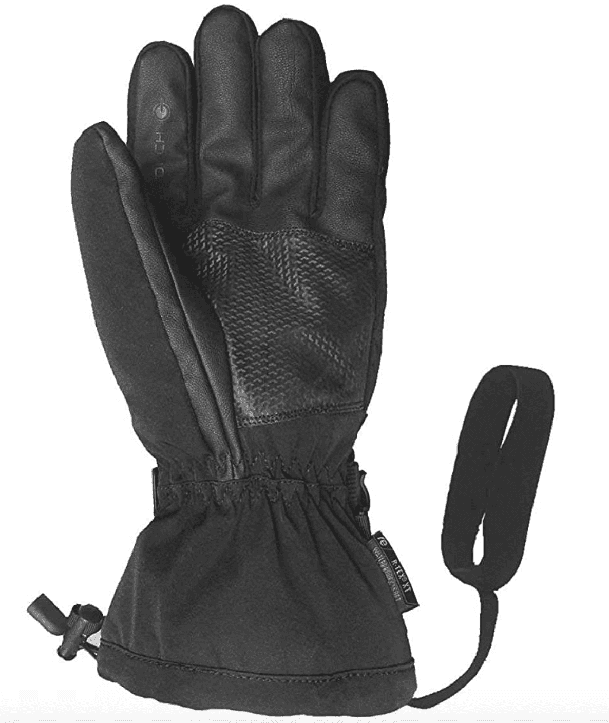 Snow Black Reusch Gloves Unisex Medium Primaloft Adult R-TEX Ski Winter XT-
