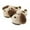 Coffee, variant on Otqutp Dog Fuzzy Slippers for Boys Girls Non-Slip Furry Soft House Slides Teen Fall Winter Warm Bedroom Indoor Shoes