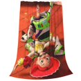thumbnail image 2 of Toy Story Throws - Manta de felpa de varios tamaños, supersuave, de tela con superficie vertical, acogedora y cálida, adecuada para cama, sofá, camping, viajes, para todas las estaciones, ligera, 40, 2 of 8