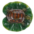 thumbnail image 4 of Shisuyan 1Pc Floating Pond Decor Floating Turtle Ornament Simulation Turtle Figurine, 4 of 9